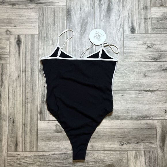 Princess Polly ARABELLAE BODYSUIT BLACK US 12 - Picture 5 of 6